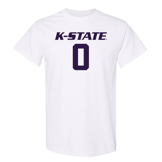 Kansas State - NCAA Men's Basketball : Elias Rapieque - Classic Shersey T-Shirt-0