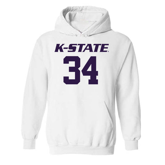 Kansas State - NCAA Women's Basketball : Tess Heal - Classic Shersey Hooded Sweatshirt-0