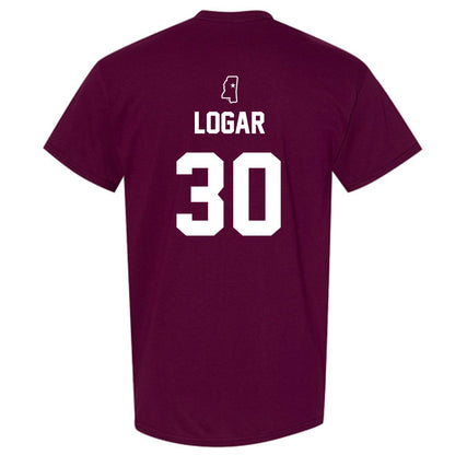 Mississippi State - NCAA Baseball : Jackson Logar - Sports Shersey T-Shirt-1