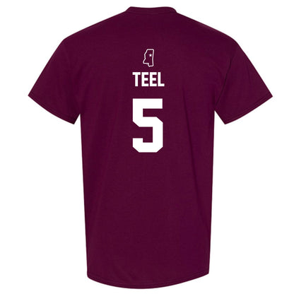 Mississippi State - NCAA Baseball : Aidan Teel - Sports Shersey T-Shirt-1