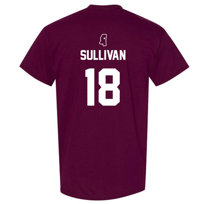 Mississippi State - NCAA Baseball : Noah Sullivan - Sports Shersey T-Shirt-1