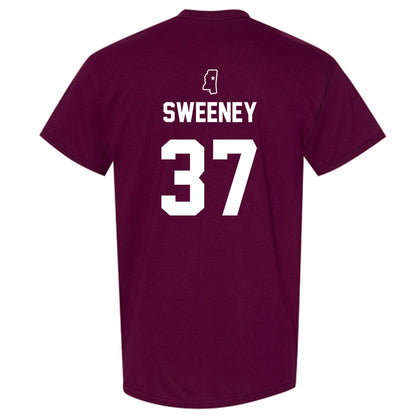 Mississippi State - NCAA Baseball : Brendan Sweeney - Sports Shersey T-Shirt-1