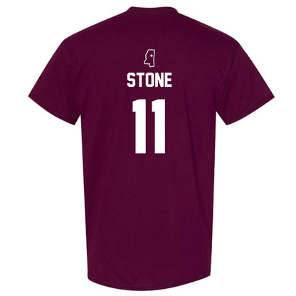 Mississippi State - NCAA Baseball : Duke Stone - Sports Shersey T-Shirt-1
