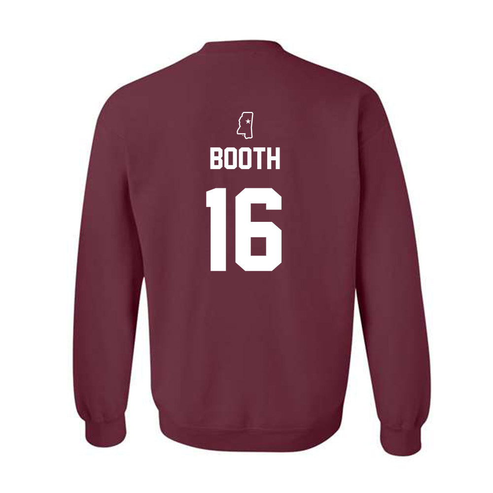 Mississippi State - NCAA Baseball : Braden Booth - Sports Shersey Crewneck Sweatshirt-1