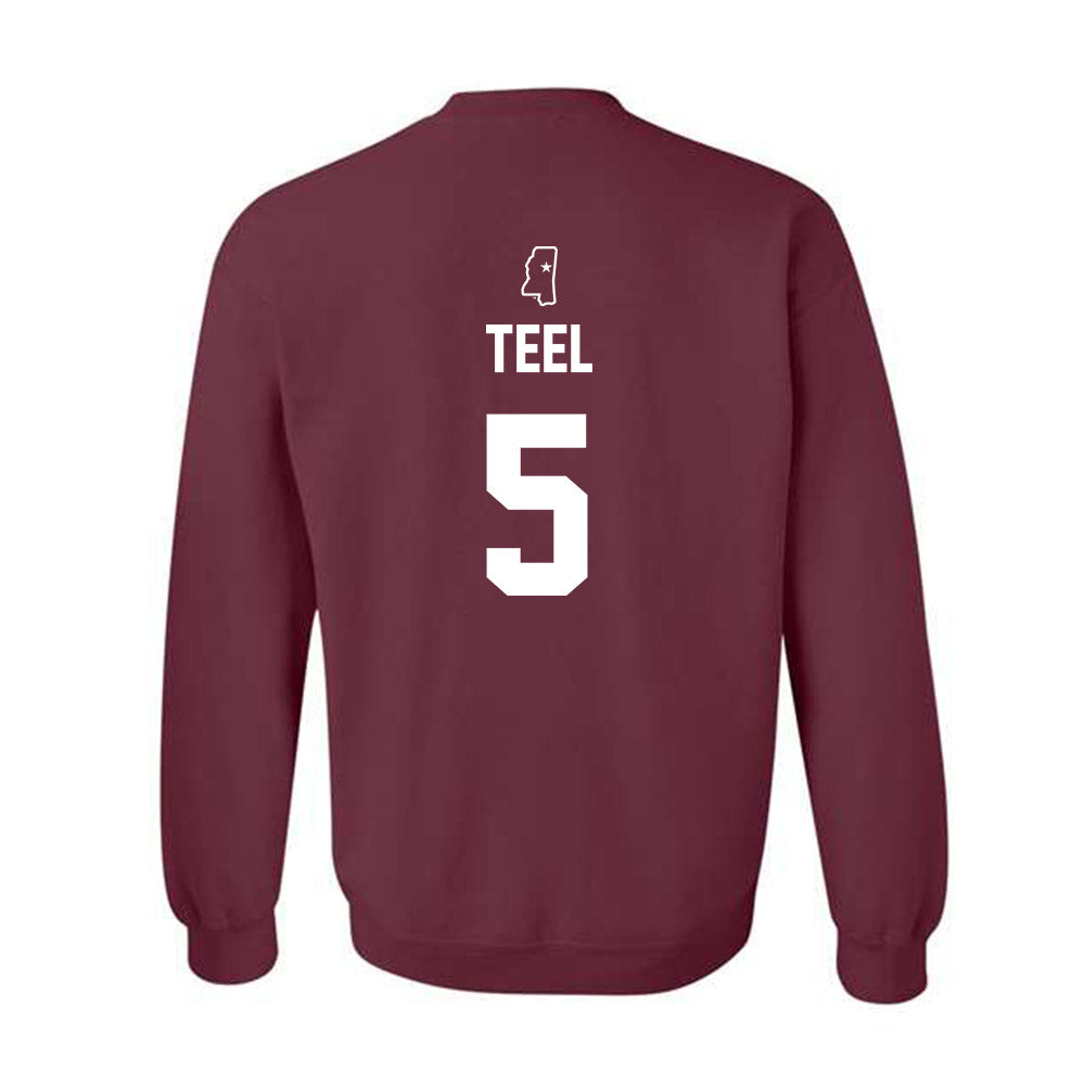 Mississippi State - NCAA Baseball : Aidan Teel - Sports Shersey Crewneck Sweatshirt-1