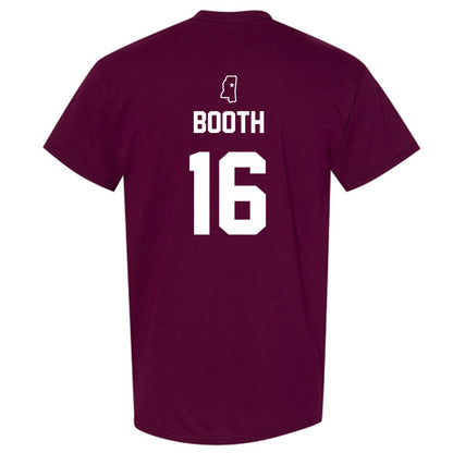 Mississippi State - NCAA Baseball : Braden Booth - Sports Shersey T-Shirt-1