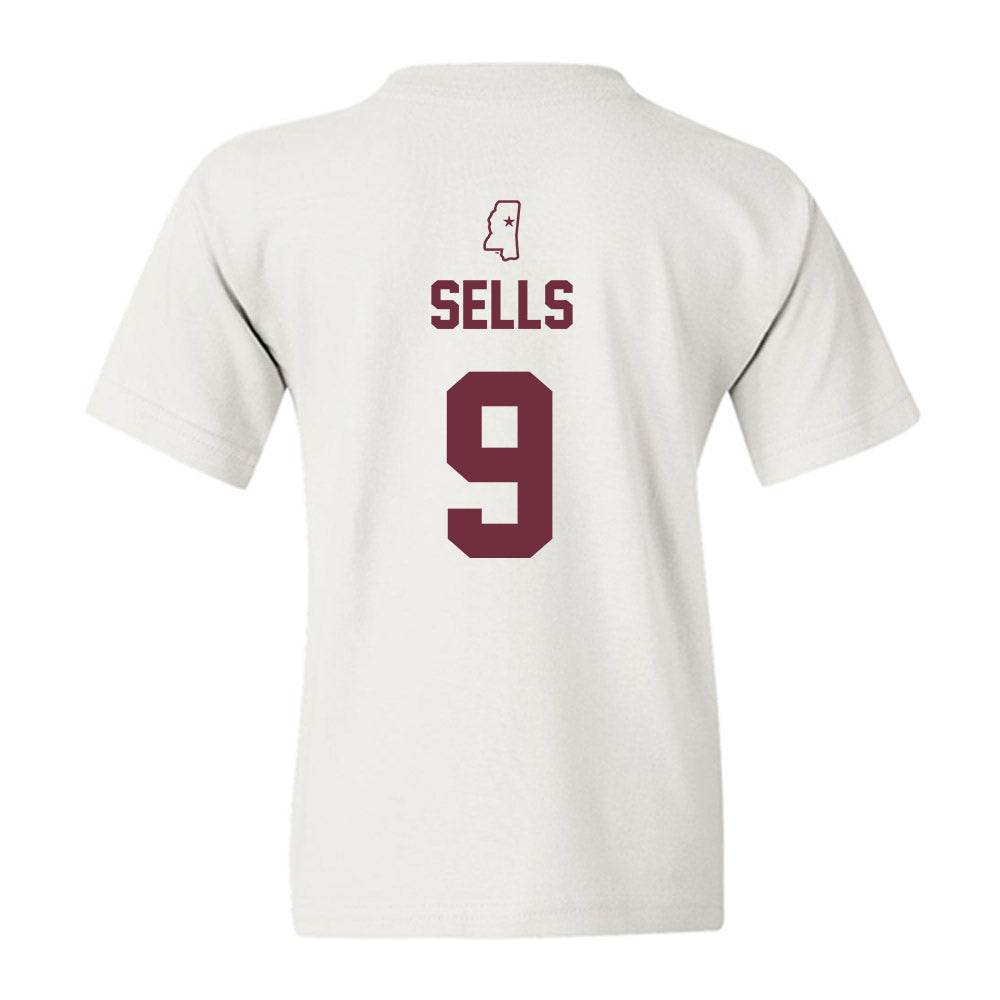 Mississippi State - NCAA Softball : Kiarra Sells - Sports Shersey Youth T-Shirt-1