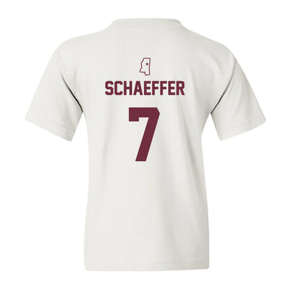 Mississippi State - NCAA Softball : Gabriella Schaeffer - Sports Shersey Youth T-Shirt-1