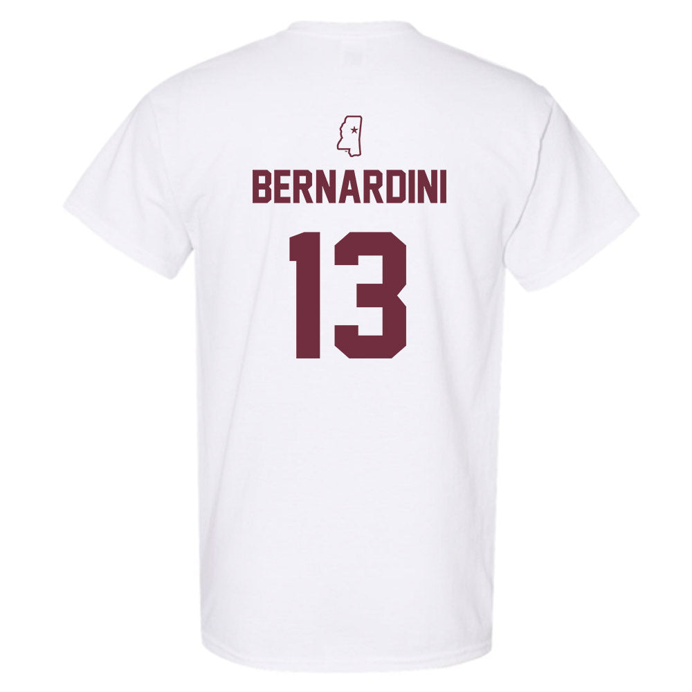 Mississippi State - NCAA Softball : Morgan Bernardini - Sports Shersey T-Shirt-1