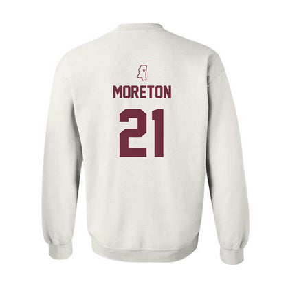 Mississippi State - NCAA Softball : Brinkley Moreton - Sports Shersey Crewneck Sweatshirt-1