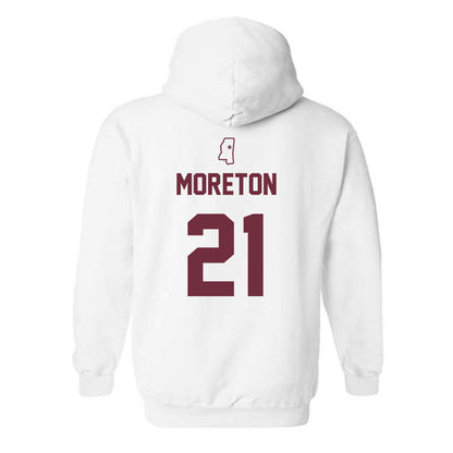 Mississippi State - NCAA Softball : Brinkley Moreton - Sports Shersey Hooded Sweatshirt-1