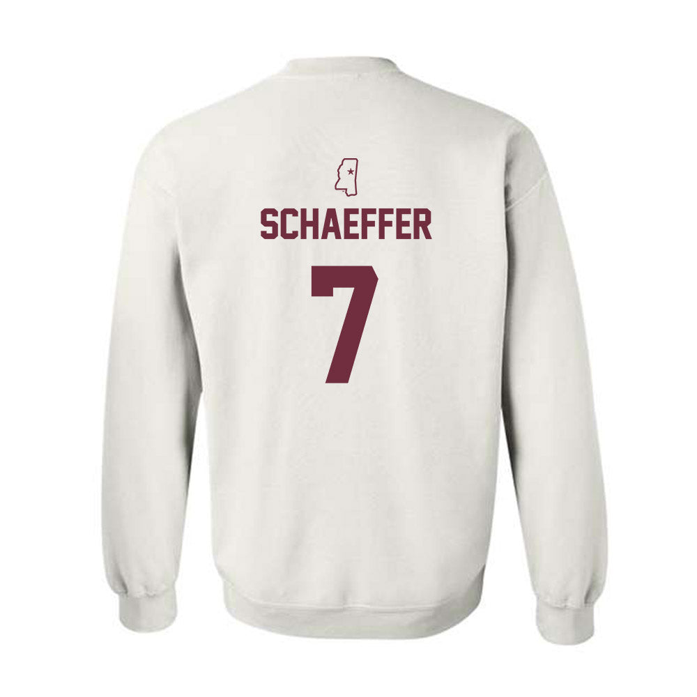 Mississippi State - NCAA Softball : Gabriella Schaeffer - Sports Shersey Crewneck Sweatshirt-1