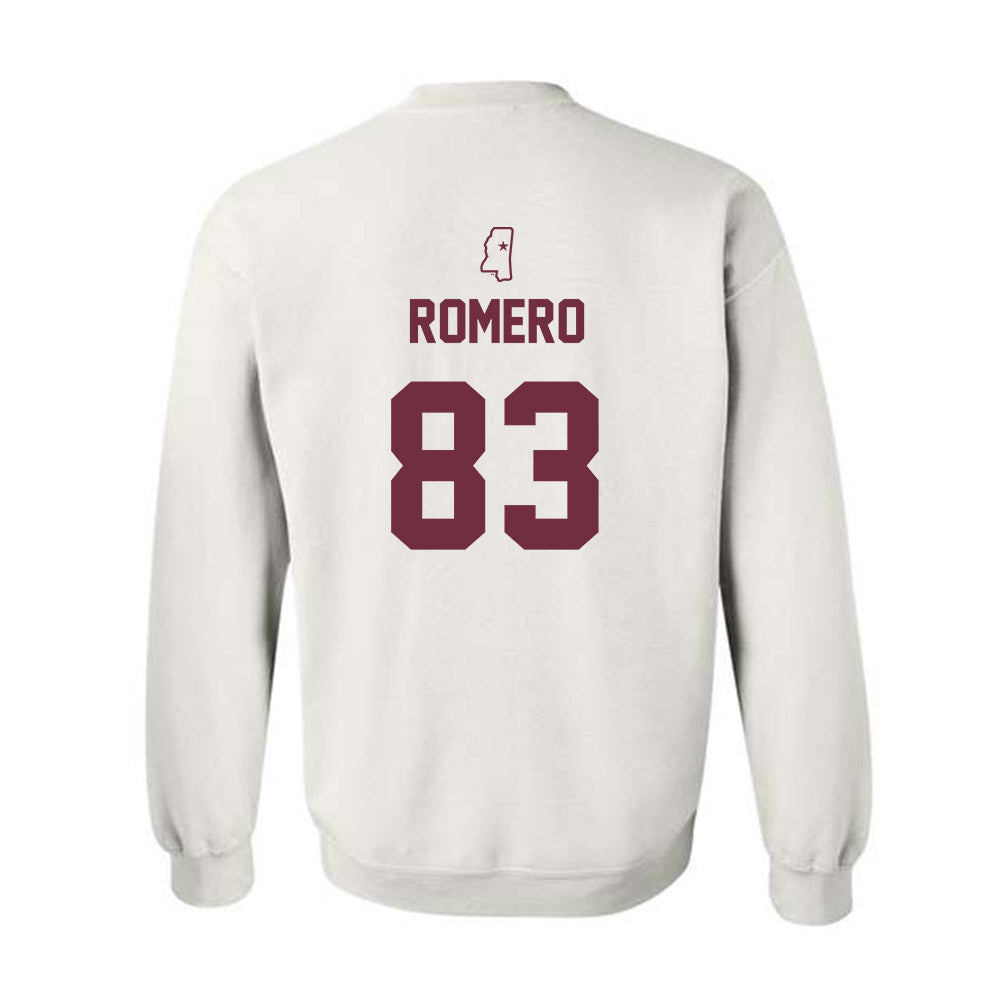 Mississippi State - NCAA Softball : xiane romero - Sports Shersey Crewneck Sweatshirt-1