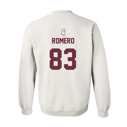Mississippi State - NCAA Softball : xiane romero - Sports Shersey Crewneck Sweatshirt-1