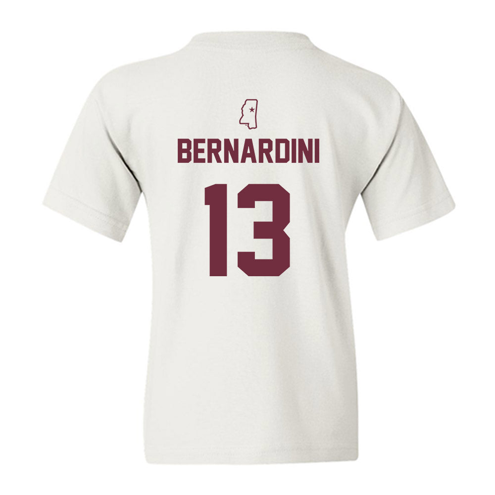 Mississippi State - NCAA Softball : Morgan Bernardini - Sports Shersey Youth T-Shirt-1