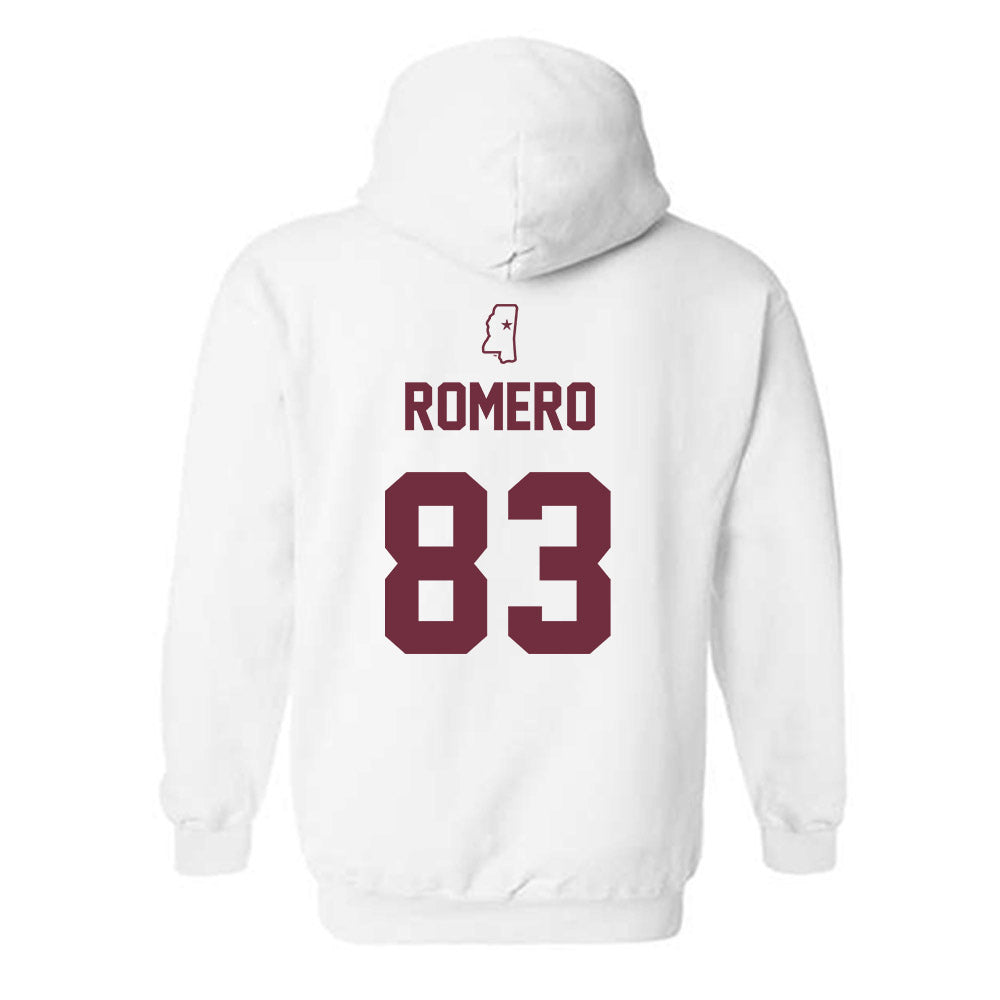 Mississippi State - NCAA Softball : xiane romero - Sports Shersey Hooded Sweatshirt-1
