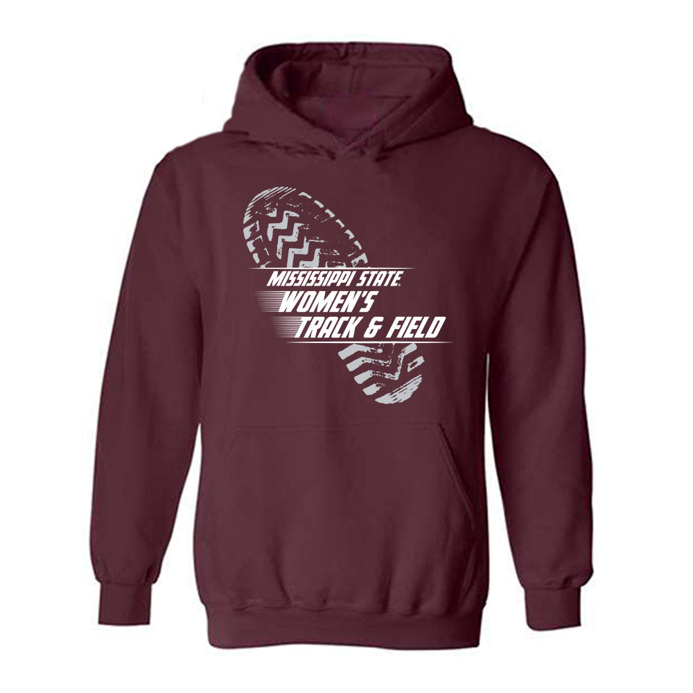 Mississippi State - NCAA Women's Track & Field : Addison Smith - Sports Shersey Hooded Sweatshirt-0
