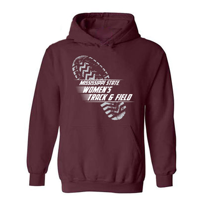 Mississippi State - NCAA Women's Track & Field : Addison Smith - Sports Shersey Hooded Sweatshirt-0