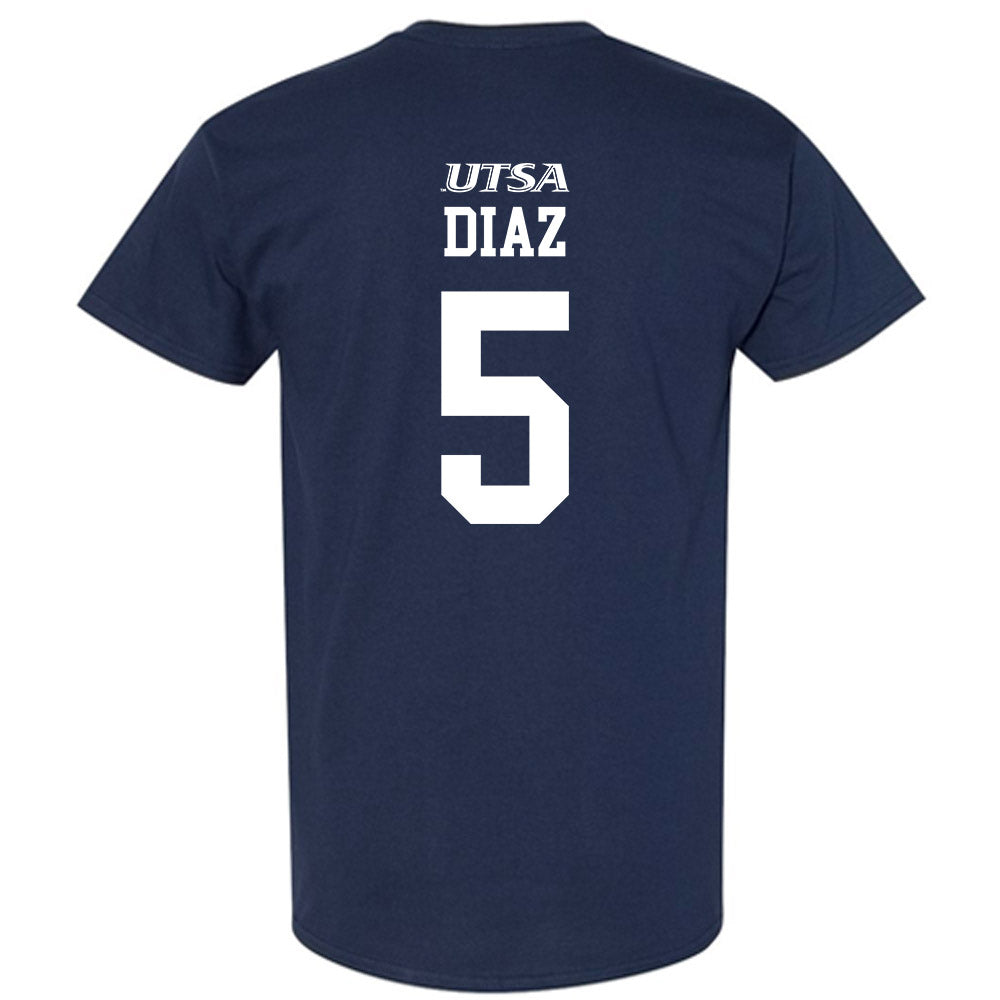 UTSA - NCAA Baseball : Diego Diaz - Generic Sports T-Shirt-1