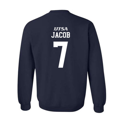 UTSA - NCAA Baseball : Mason Jacob - Generic Sports Crewneck Sweatshirt-1