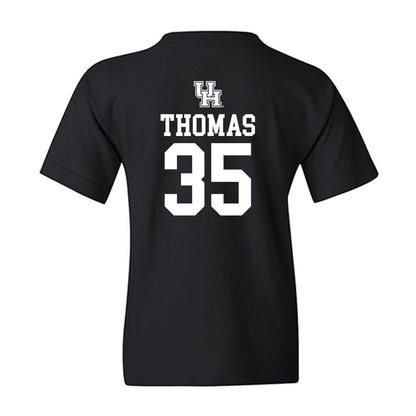 Houston - NCAA Football : Kaleb Thomas - Sports Shersey Youth T-Shirt-1