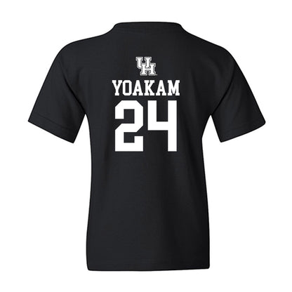 Houston - NCAA Football : Zac Yoakam - Sports Shersey Youth T-Shirt-1