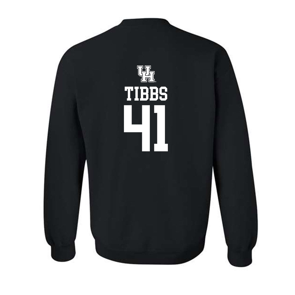 Houston - NCAA Football : Zavian Tibbs - Sports Shersey Crewneck Sweatshirt-1
