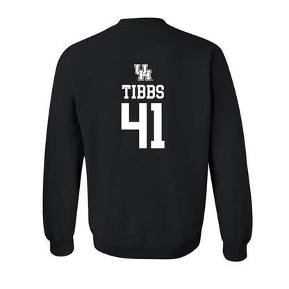Houston - NCAA Football : Zavian Tibbs - Sports Shersey Crewneck Sweatshirt-1