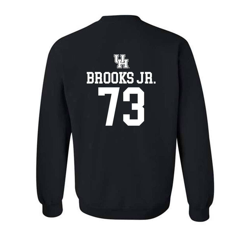 Houston - NCAA Football : Jason Brooks Jr. - Sports Shersey Crewneck Sweatshirt-1