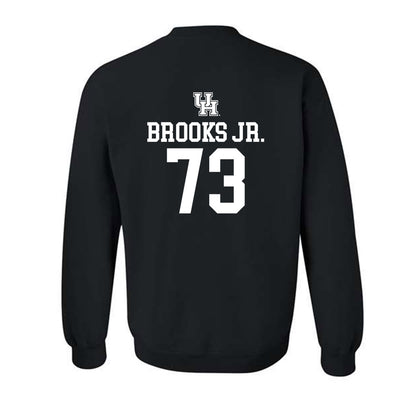 Houston - NCAA Football : Jason Brooks Jr. - Sports Shersey Crewneck Sweatshirt-1
