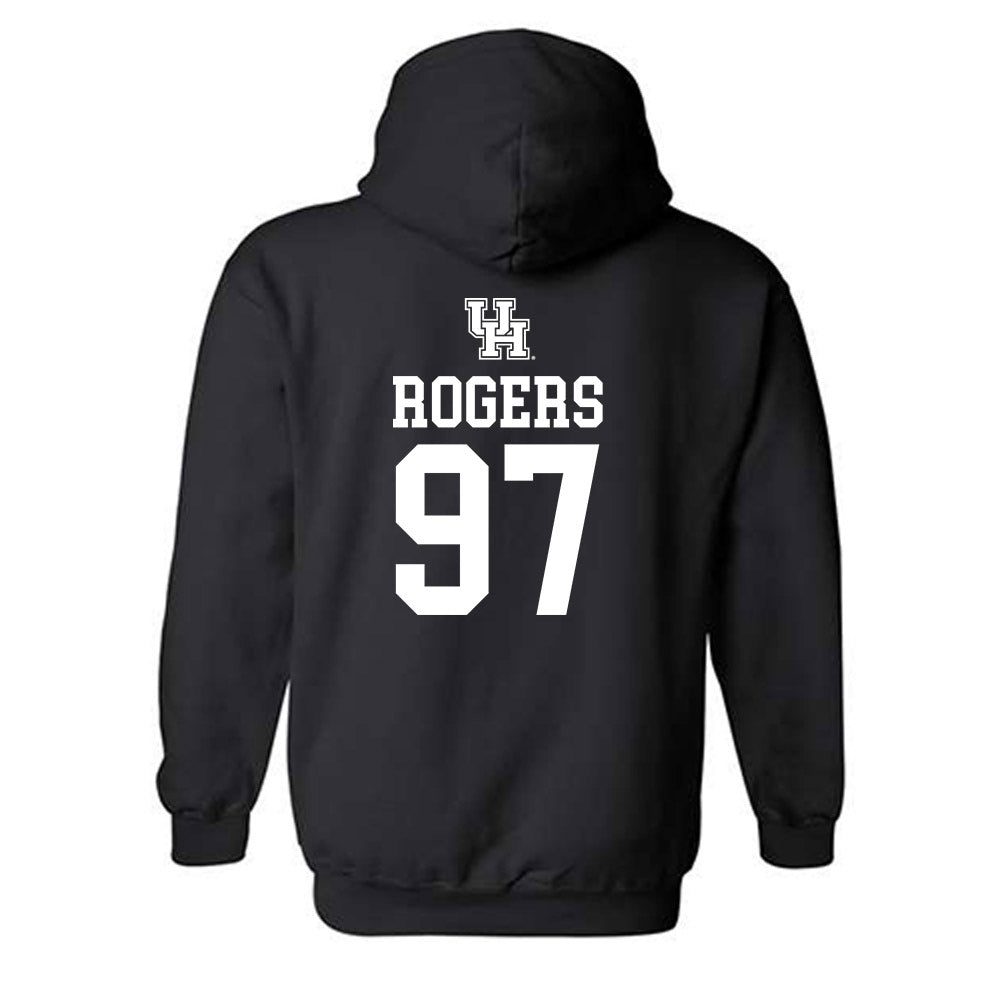 Houston - NCAA Football : Everitt Rogers - Sports Shersey Hooded Sweatshirt-1