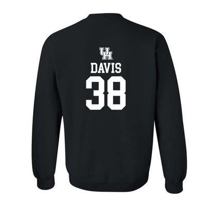 Houston - NCAA Football : Aaron Davis - Sports Shersey Crewneck Sweatshirt-1
