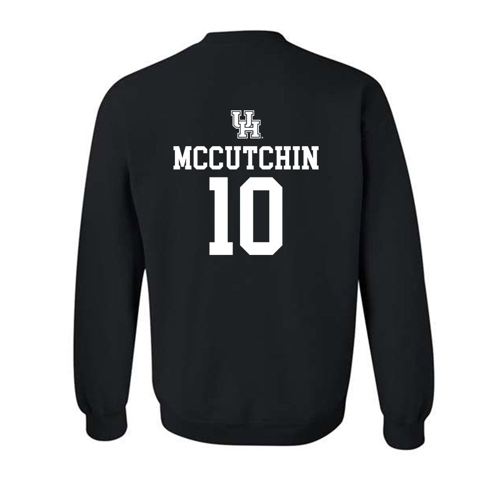 Houston - NCAA Football : Latreveon McCutchin - Sports Shersey Crewneck Sweatshirt-1
