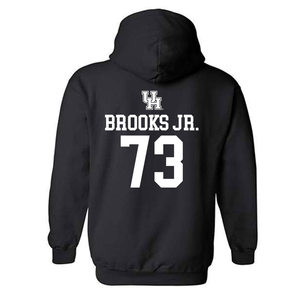 Houston - NCAA Football : Jason Brooks Jr. - Sports Shersey Hooded Sweatshirt-1