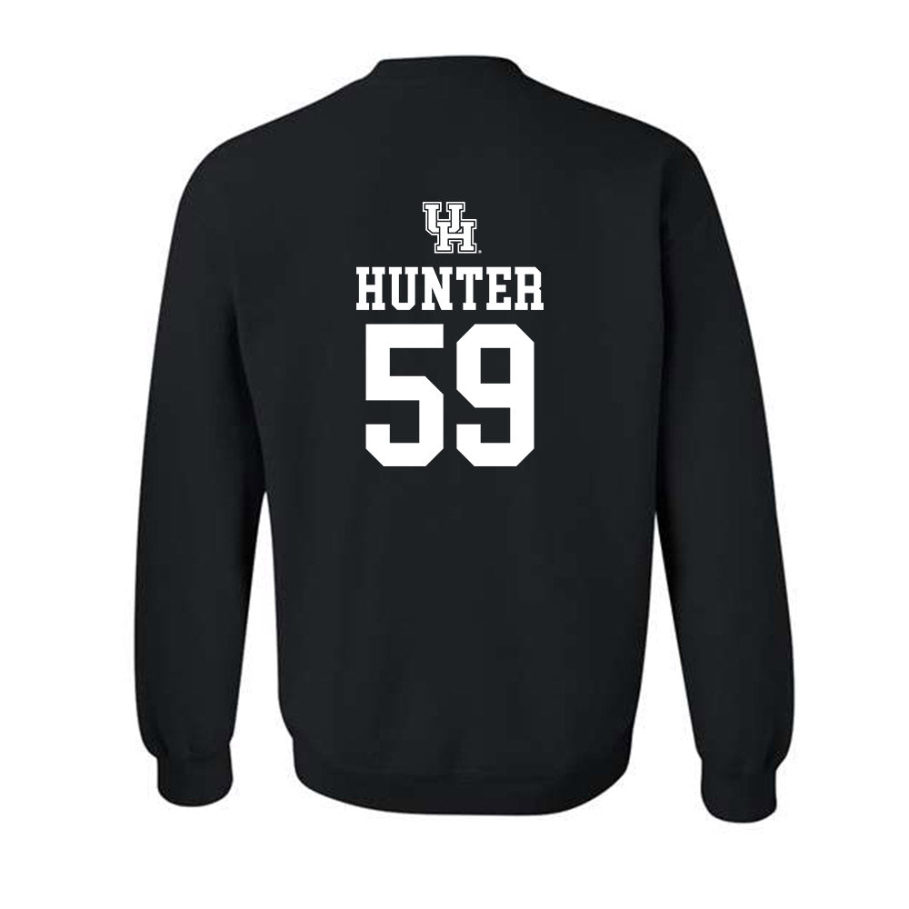 Houston - NCAA Football : Demetrius Hunter - Sports Shersey Crewneck Sweatshirt-1