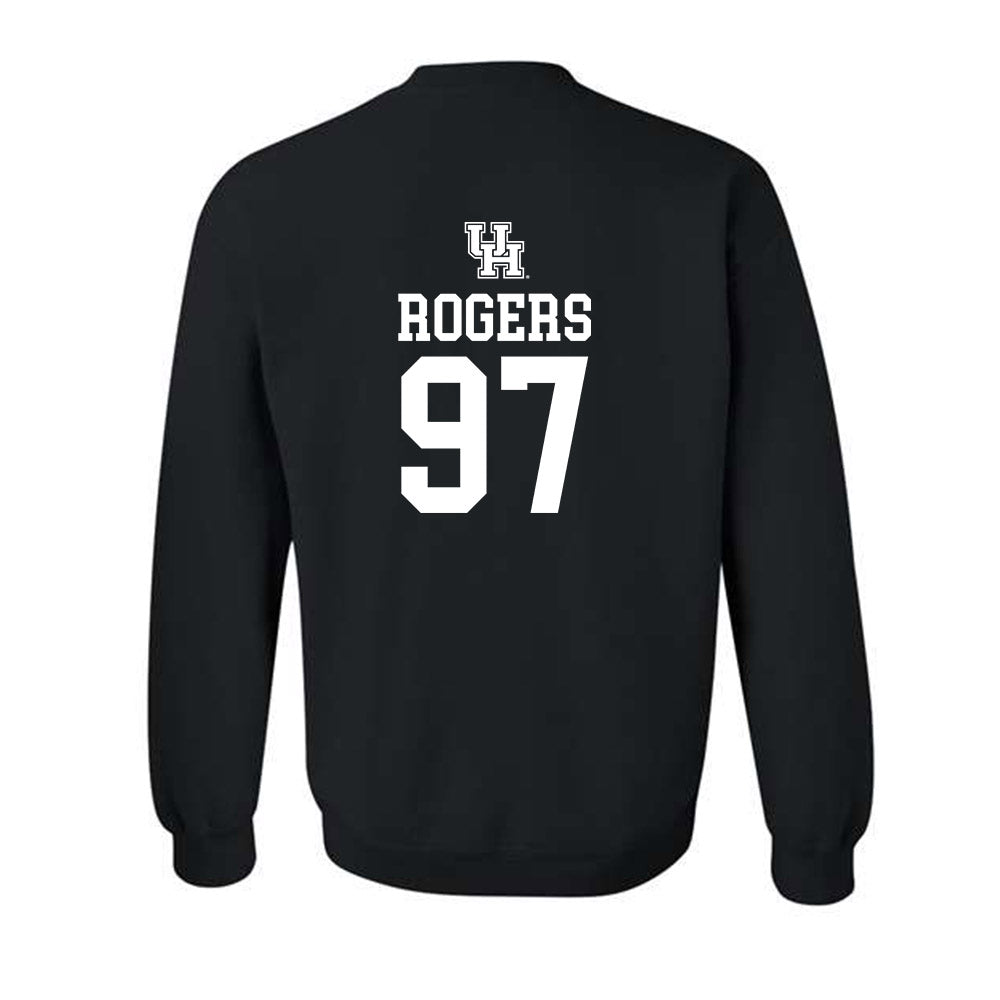 Houston - NCAA Football : Everitt Rogers - Sports Shersey Crewneck Sweatshirt-1