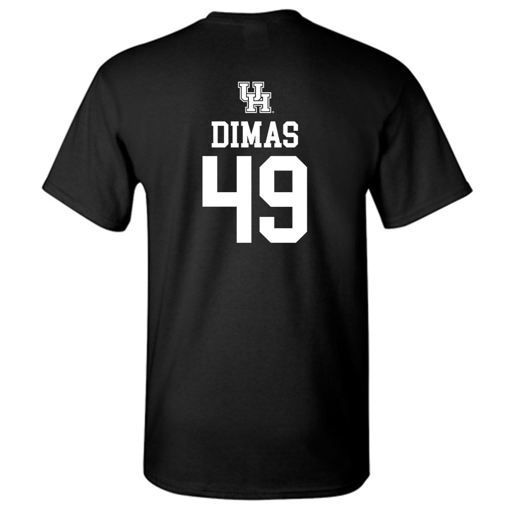 Houston - NCAA Football : Jonathan Dimas - Sports Shersey T-Shirt-1