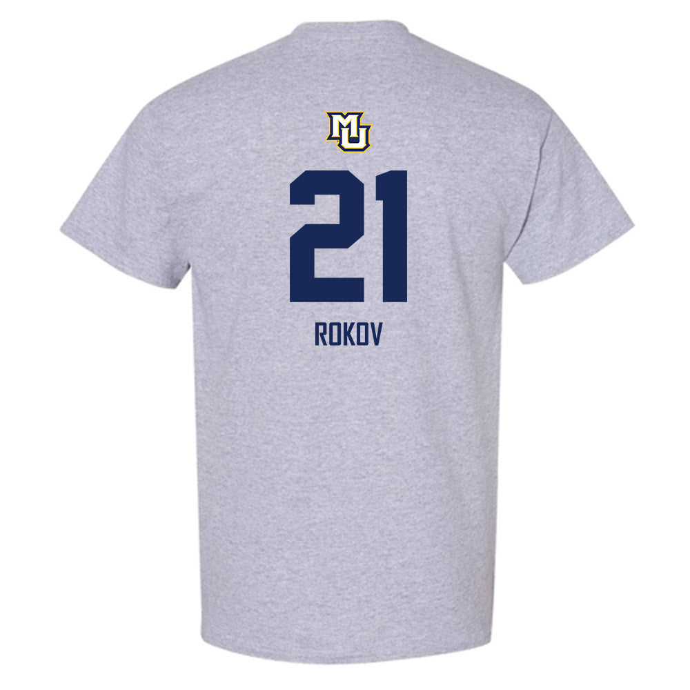 Marquette - NCAA Men's Soccer : Gabriel Rokov - Sports Shersey T-Shirt-1