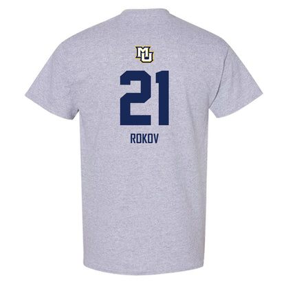 Marquette - NCAA Men's Soccer : Gabriel Rokov - Sports Shersey T-Shirt-1
