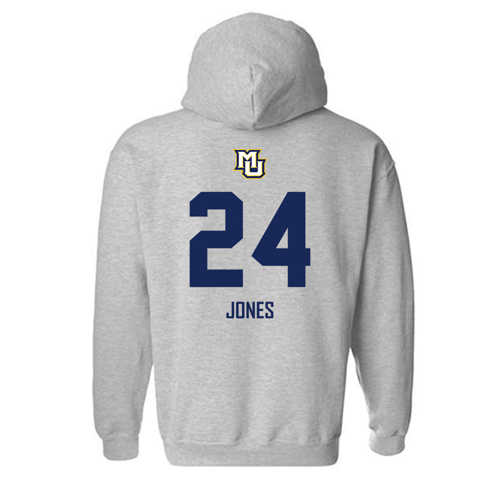 Marquette - NCAA Men's Soccer : Donny Jones - Sports Shersey Hooded Sweatshirt