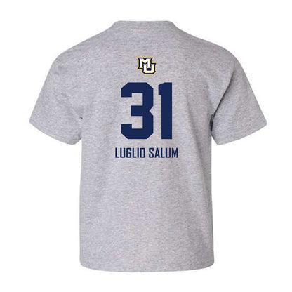 Marquette - NCAA Men's Soccer : Renan Luglio Salum - Sports Shersey Youth T-Shirt