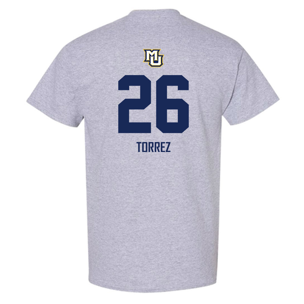 Marquette - NCAA Men's Soccer : Hudson Torrez - Sports Shersey T-Shirt-1