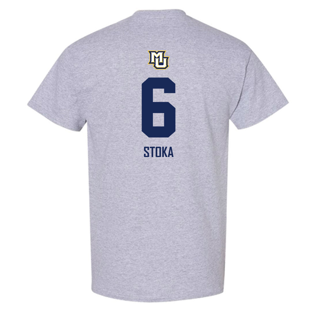 Marquette - NCAA Men's Soccer : Mateo Stoka - Sports Shersey T-Shirt-1