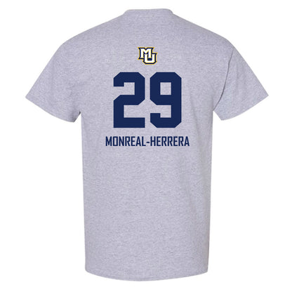 Marquette - NCAA Men's Soccer : Jonathan Monreal-Herrera - T-Shirt