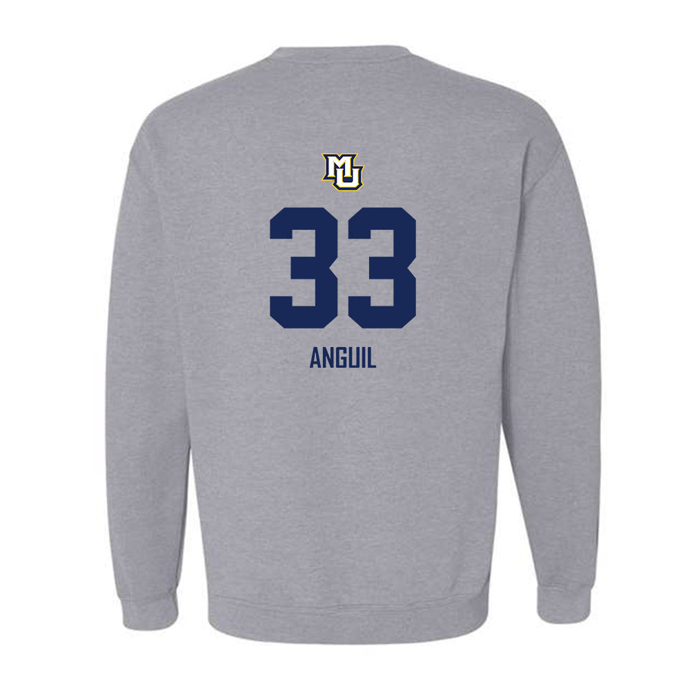 Marquette - NCAA Men's Soccer : Gabriel Anguil - Sports Shersey Crewneck Sweatshirt