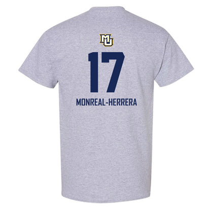 Marquette - NCAA Men's Soccer : Jonathan Monreal-Herrera - Sports Shersey T-Shirt-1