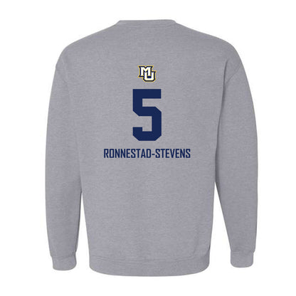 Marquette - NCAA Men's Soccer : Tristan Ronnestad-Stevens - Sports Shersey Crewneck Sweatshirt-1