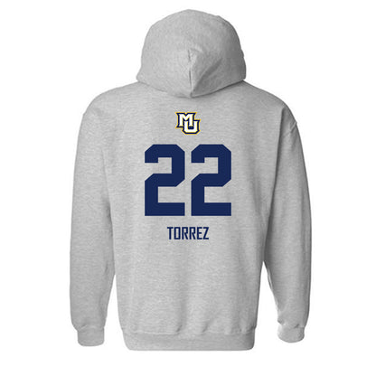 Marquette - NCAA Men's Soccer : Hudson Torrez - Sports Shersey Hooded Sweatshirt