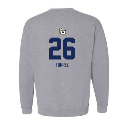 Marquette - NCAA Men's Soccer : Hudson Torrez - Sports Shersey Crewneck Sweatshirt-1