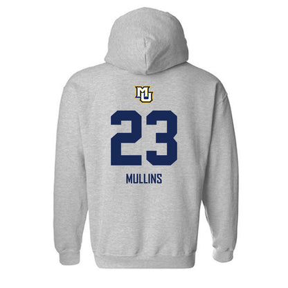 Marquette - NCAA Men's Soccer : Drew Mullins - Sports Shersey Hooded Sweatshirt-1